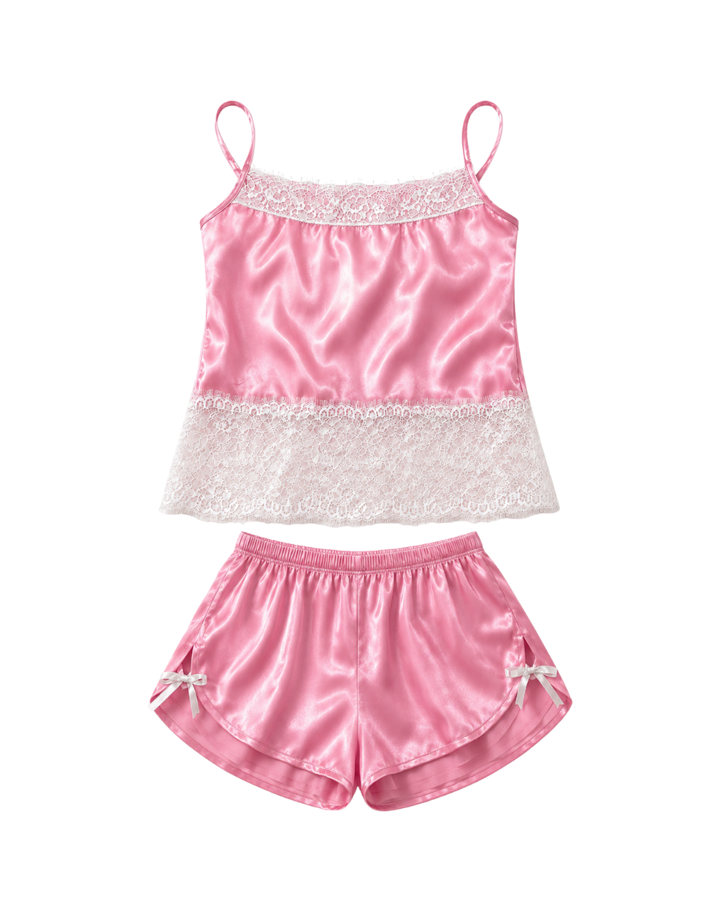 LATE NIGHT SATIN SET