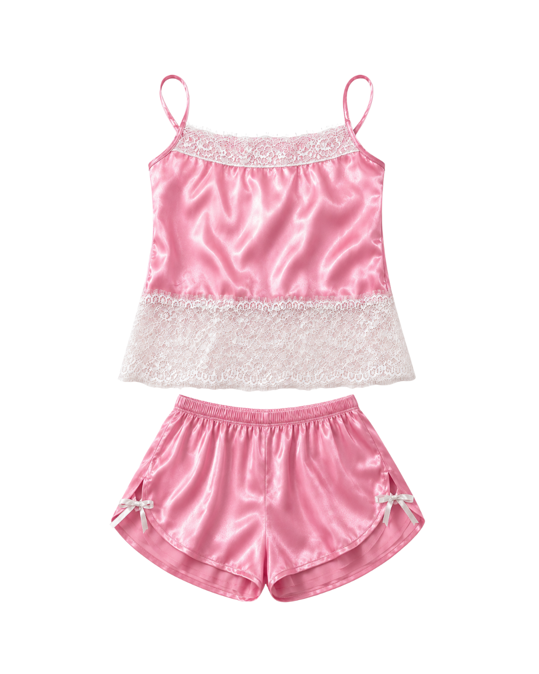 LATE NIGHT SATIN SET