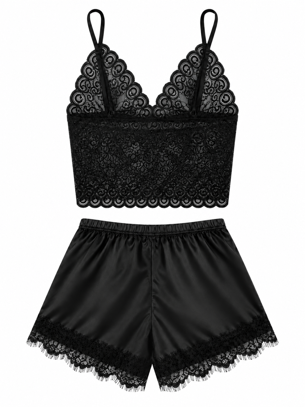 MIDNIGHT KISS ROBE SET