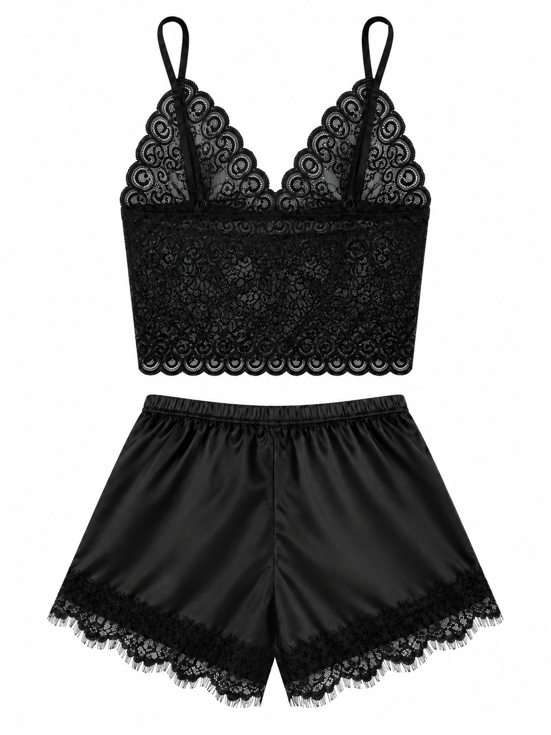 MIDNIGHT KISS ROBE SET