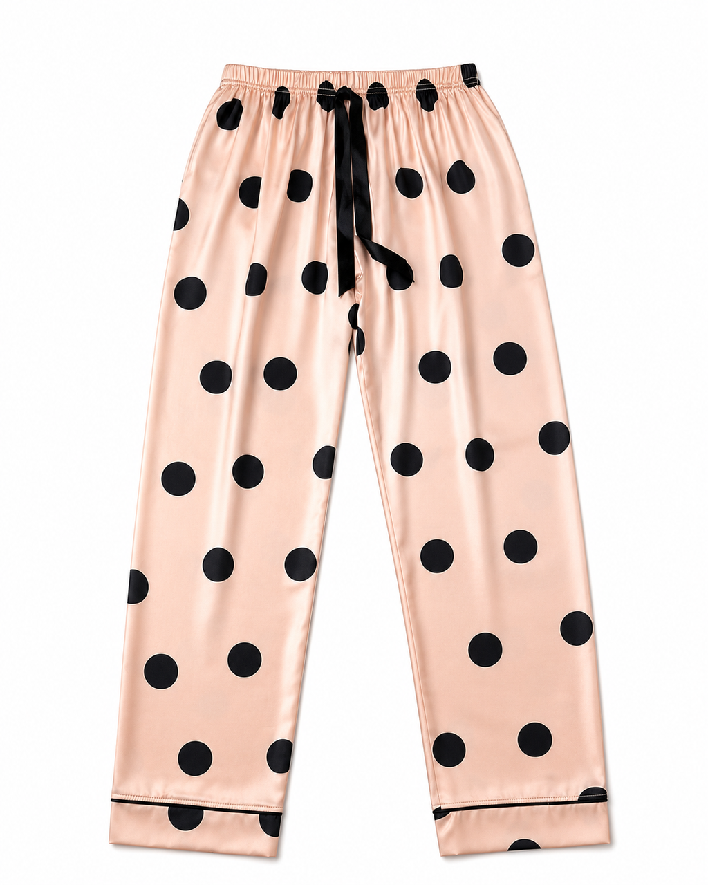 POLKA DOT SATIN SET