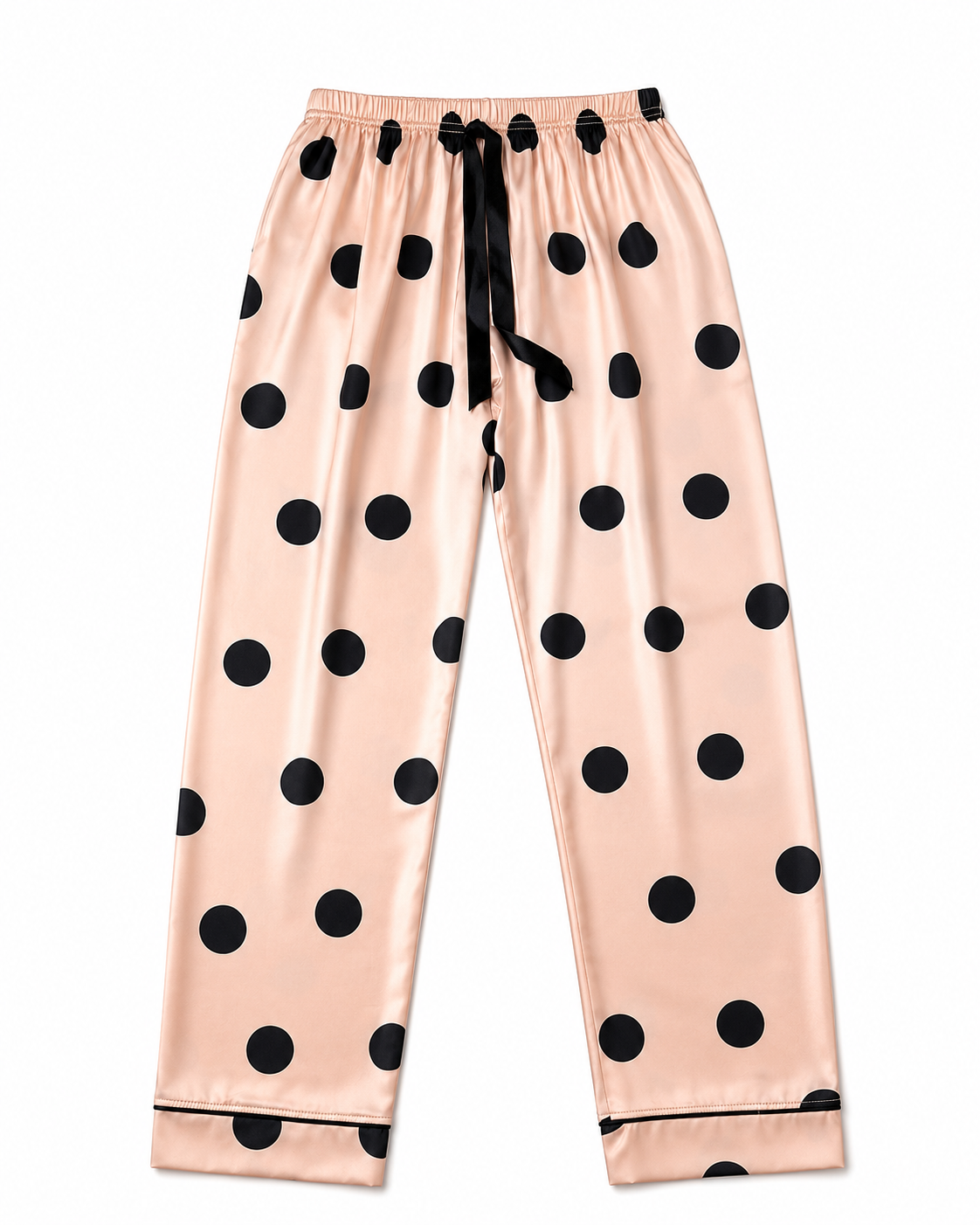 POLKA DOT SATIN SET