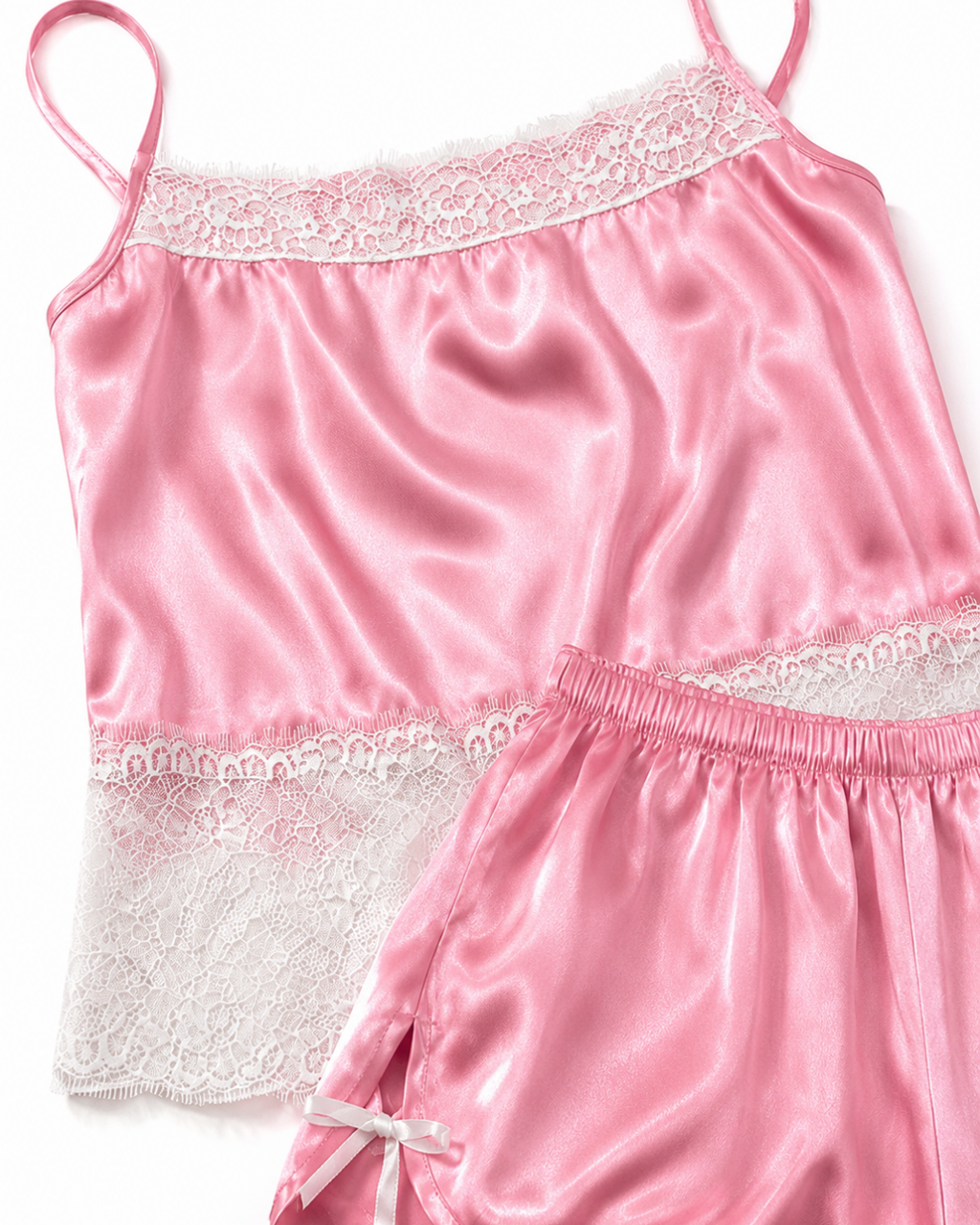 LATE NIGHT SATIN SET
