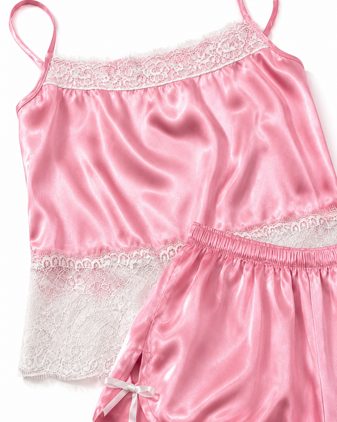 LATE NIGHT SATIN SET