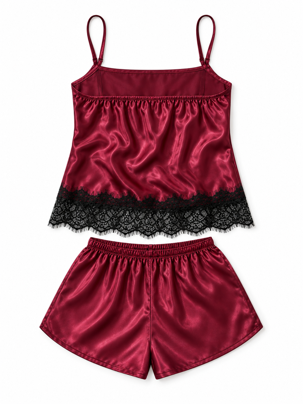 LATE NIGHT SATIN SET