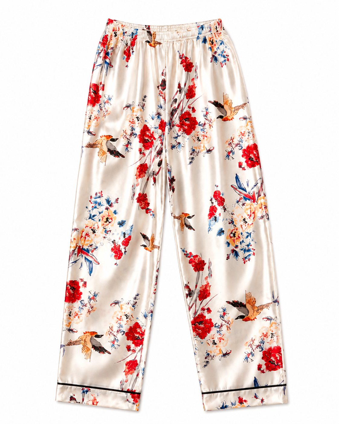 FLORAL SATIN SET