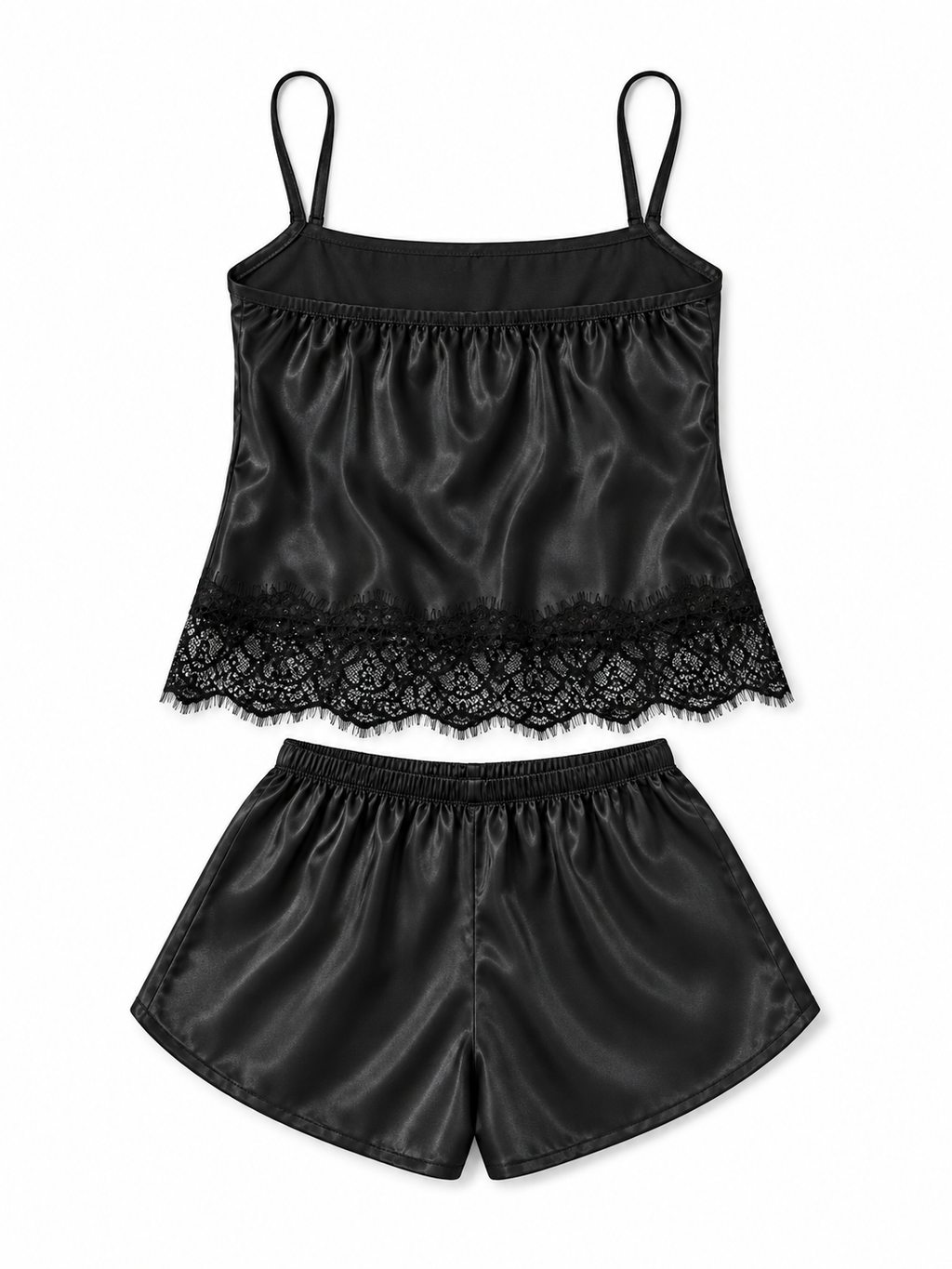 LATE NIGHT SATIN SET