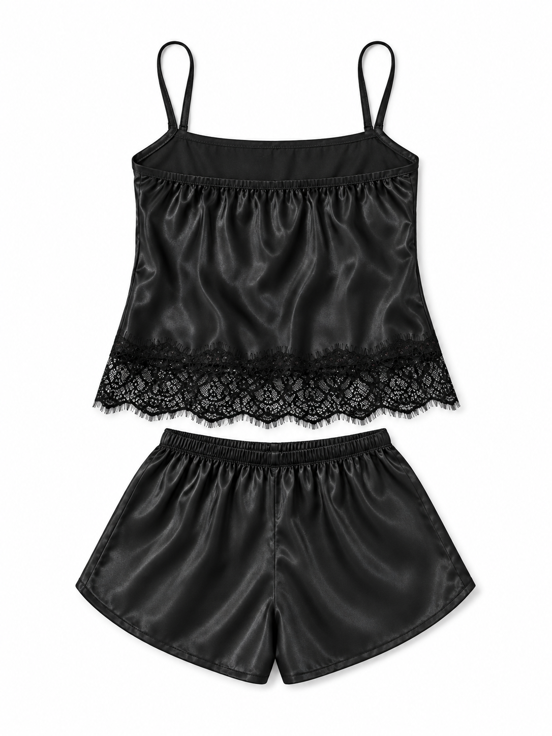 LATE NIGHT SATIN SET