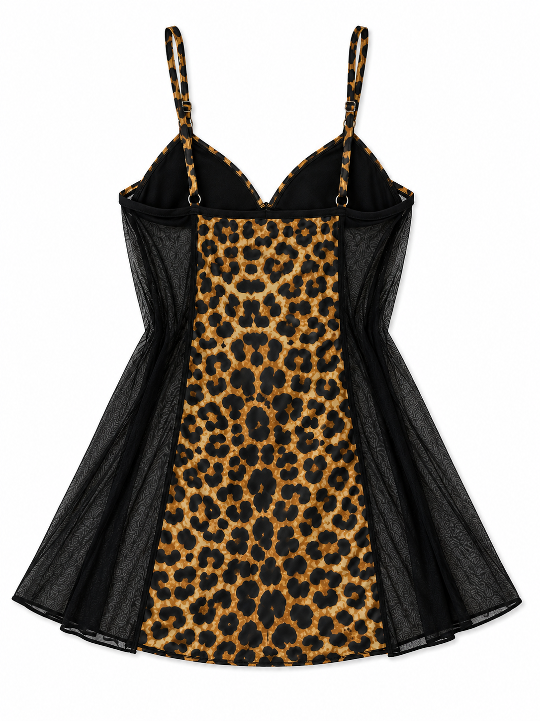 LEOPARD BABYDOLL SET