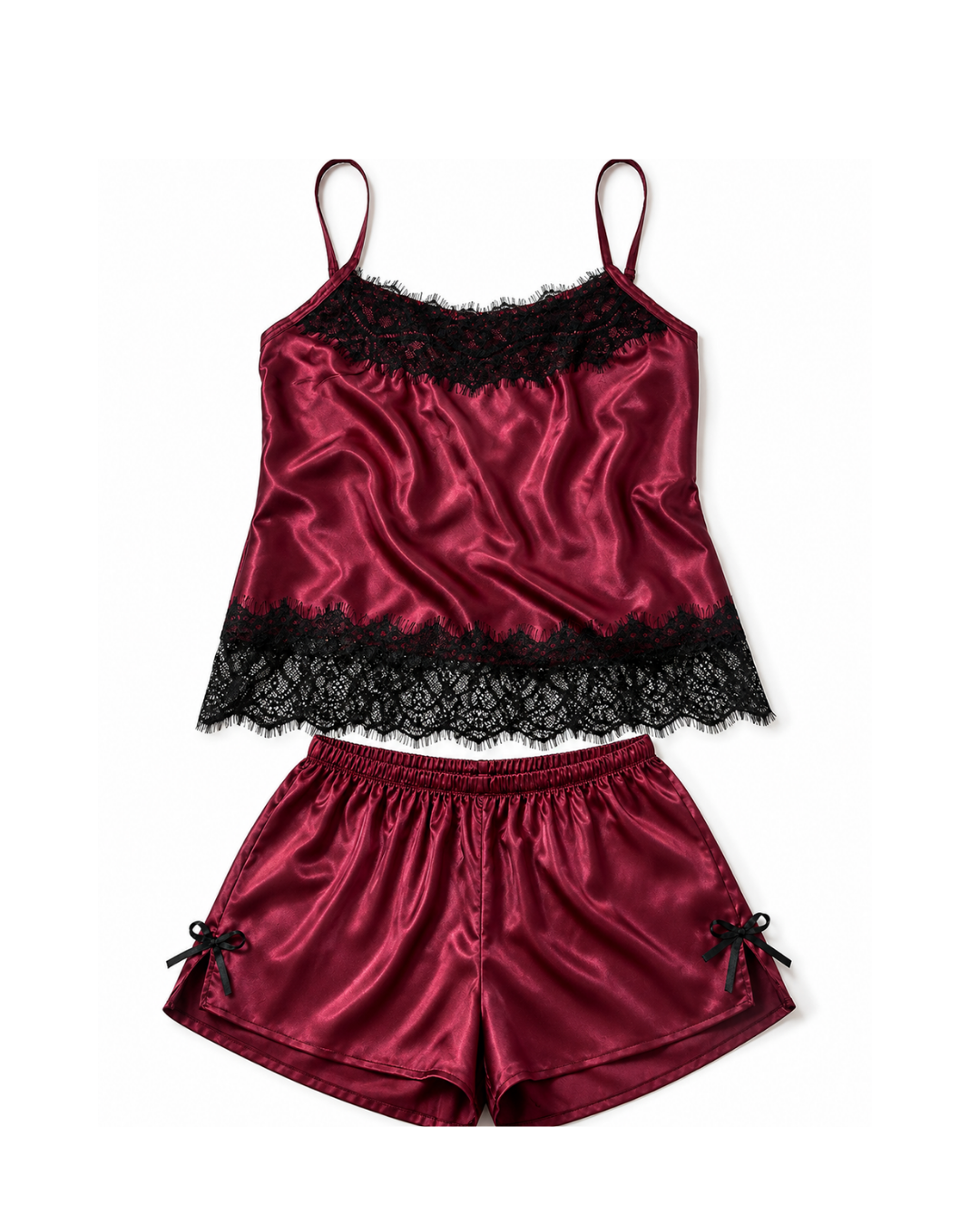 LATE NIGHT SATIN SET
